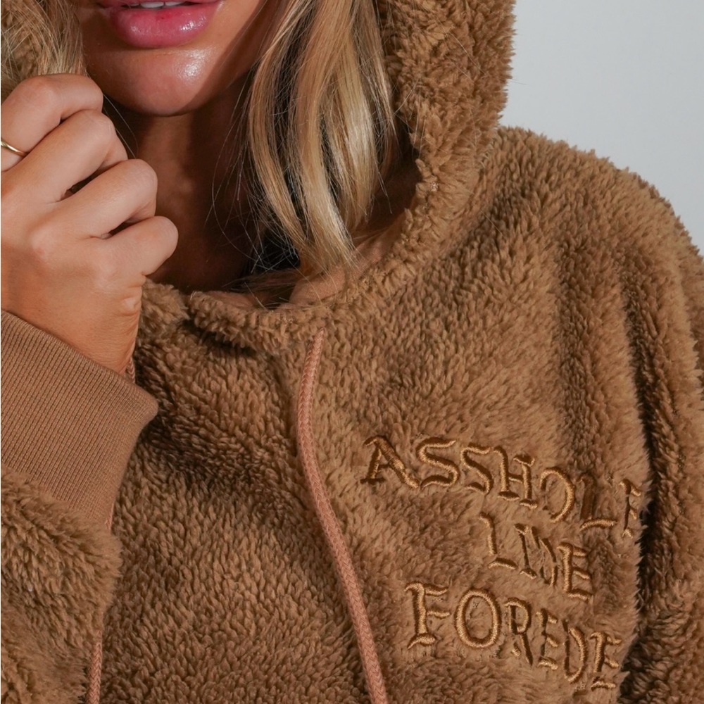 Assholes Live Forever Sherpa Hoodie